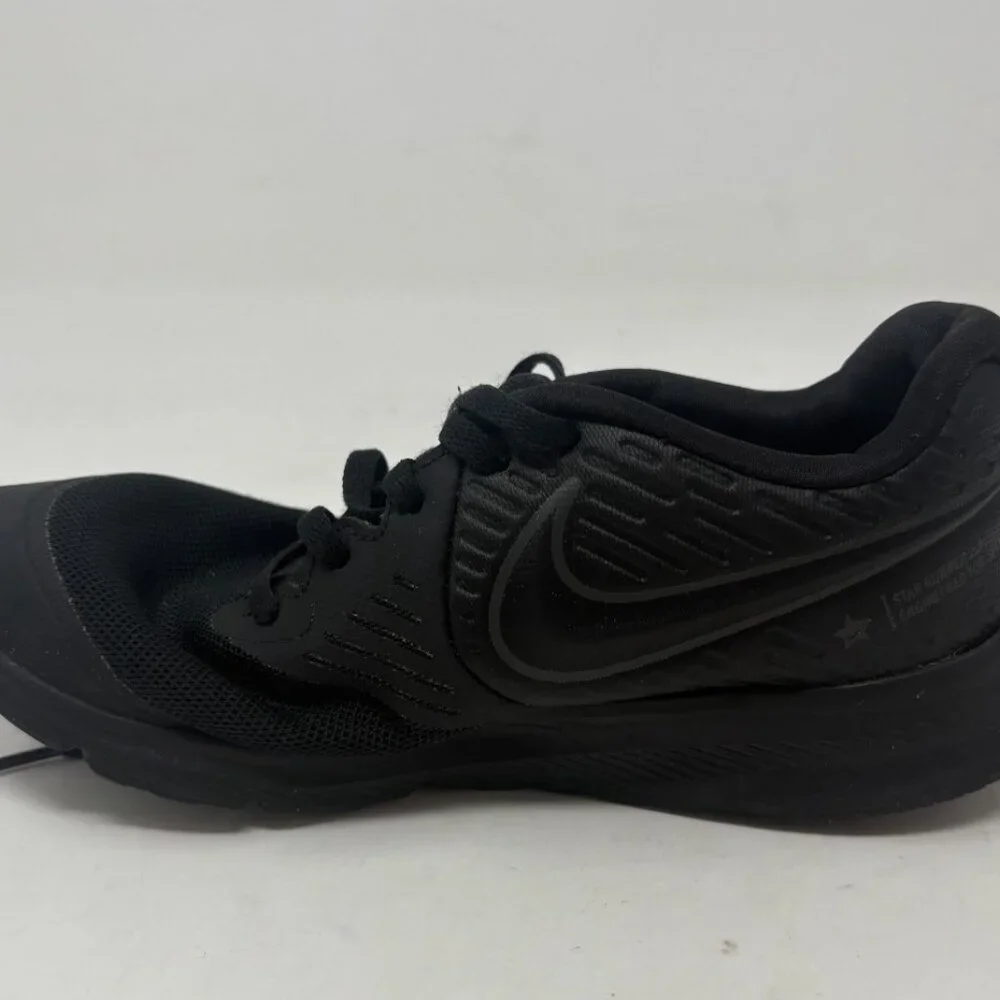 Nike Shoes Star Runner 2 GS Kids Size 4Y Triple Black AQ3542-003